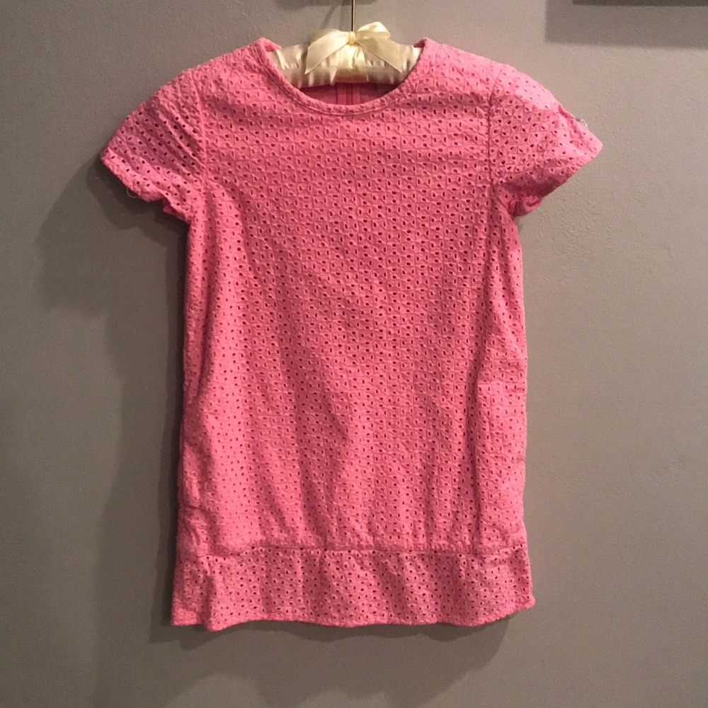 Girls Brooks Brothers eyelet dress